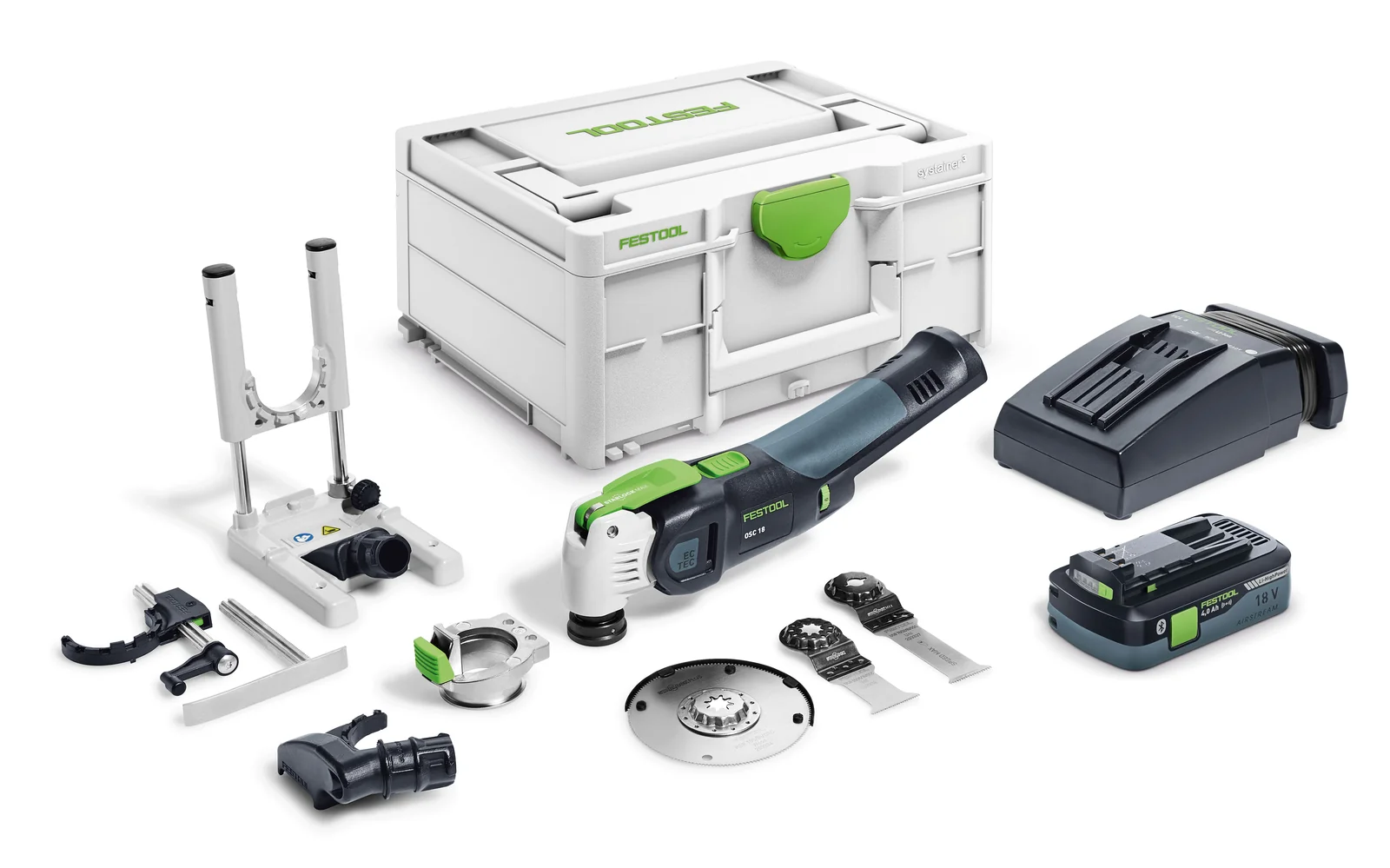 Festool Sculă electrică oscilatoare multifuncţională cu acumulator VECTURO OSC 18 HPC 4,0 EI-Set