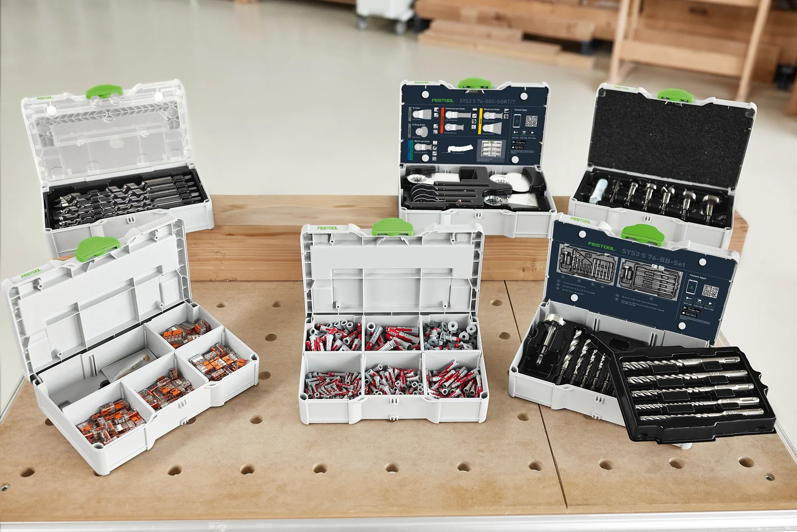 Festool Set de dibluri SYS3 S 76-DBL-Set [5]