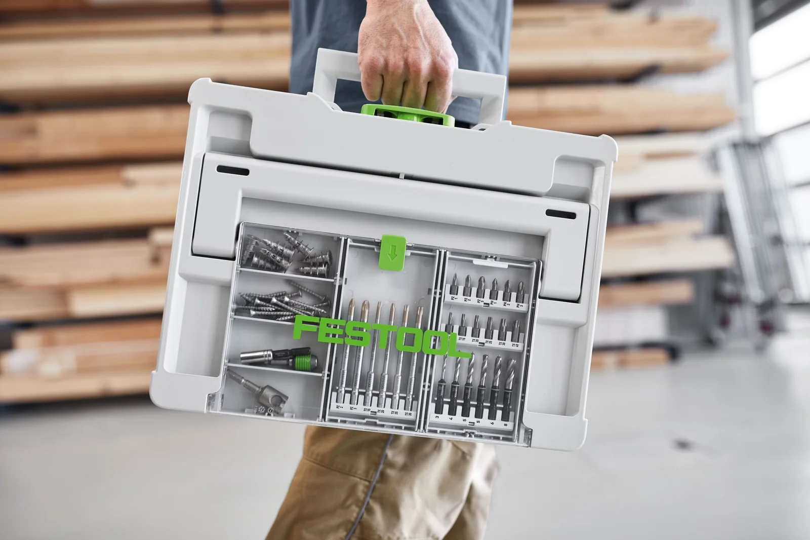 Festool Set de capete de burghiu BKS SYS3 D3-8 K CE/W [2]