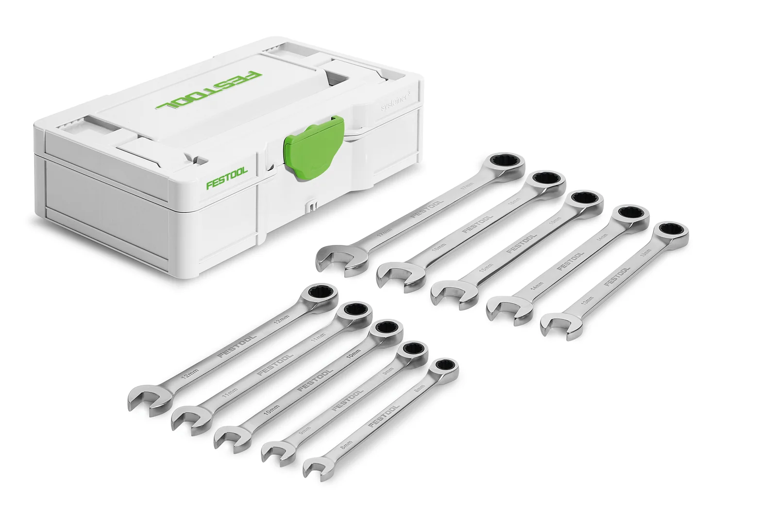 Festool Set de chei inelare cu clichet SYS3 S 76-RRS-Set