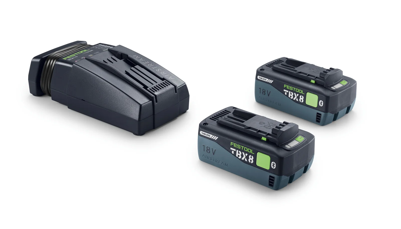 Festool Set de energie 18V 2xTBX8/SCA16