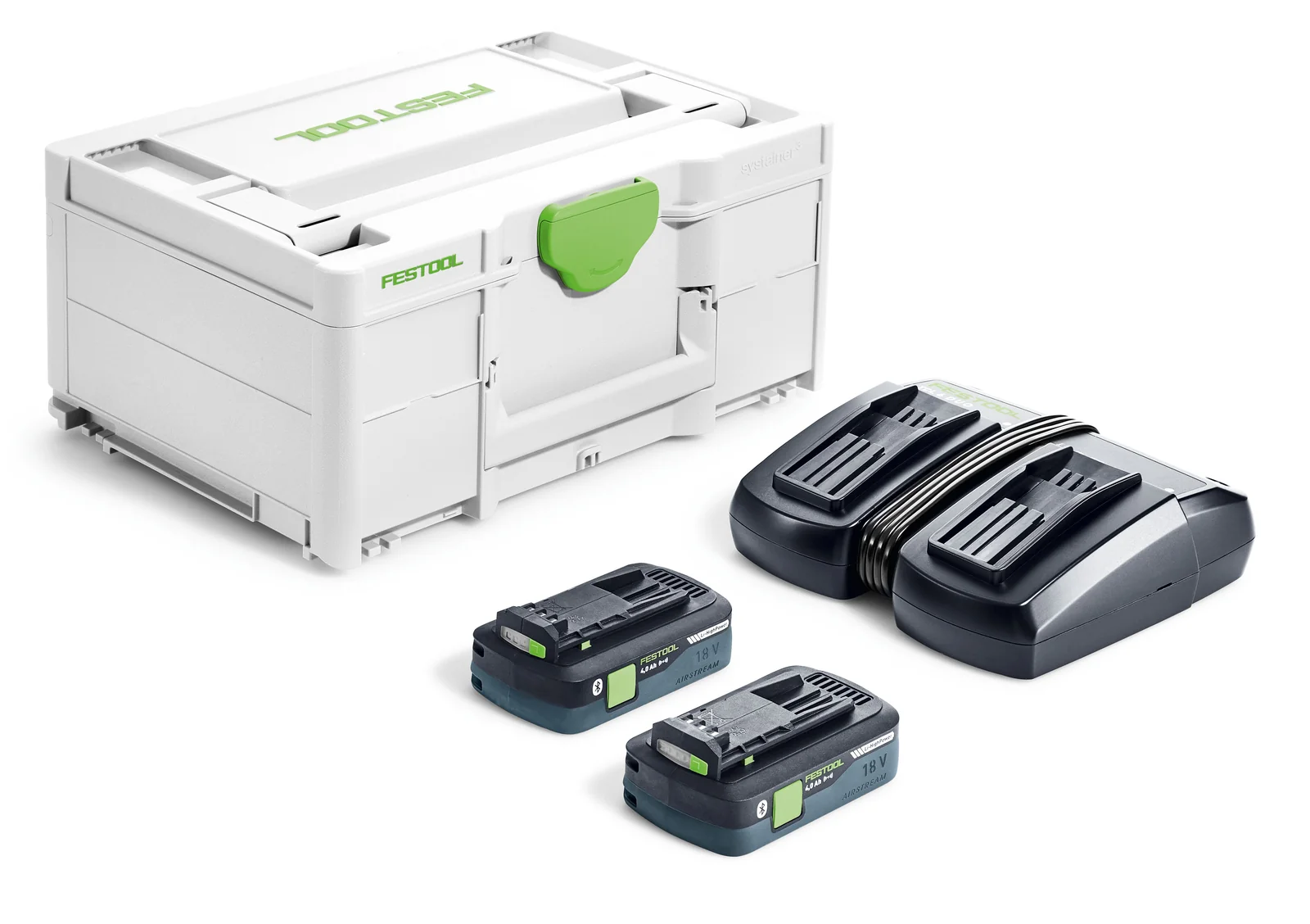 Festool Set de energie SYS 18V 2x4,0/TCL 6 DUO
