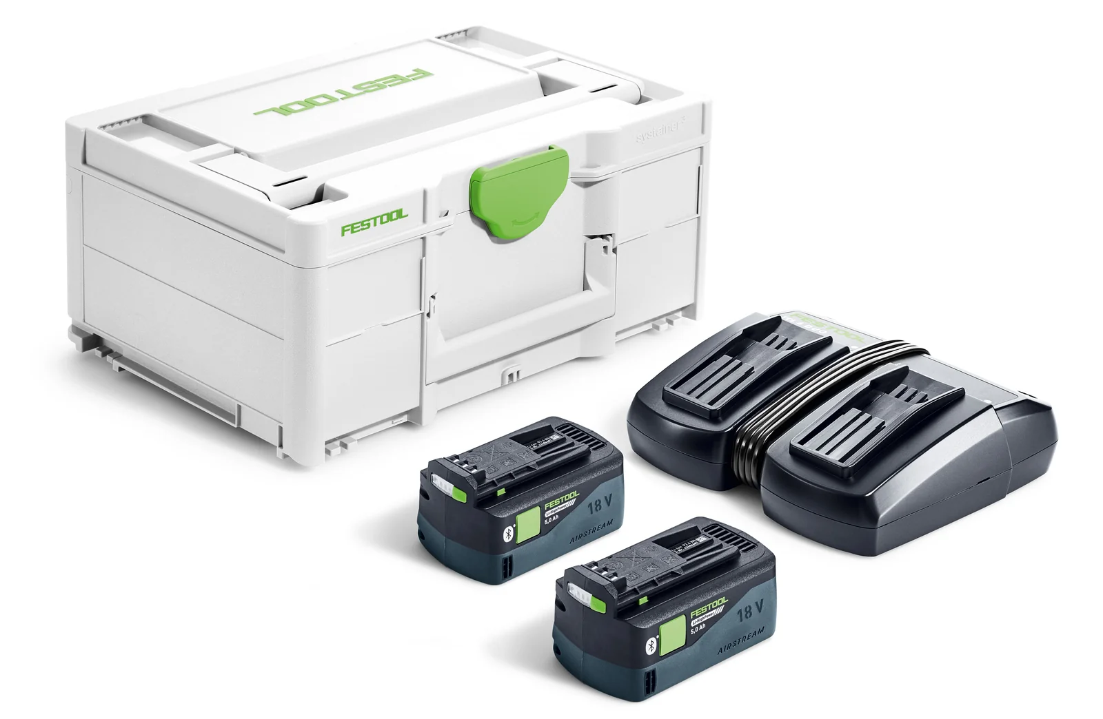 Festool Set de energie SYS 18V 2xHP5,0/TCL6DUO