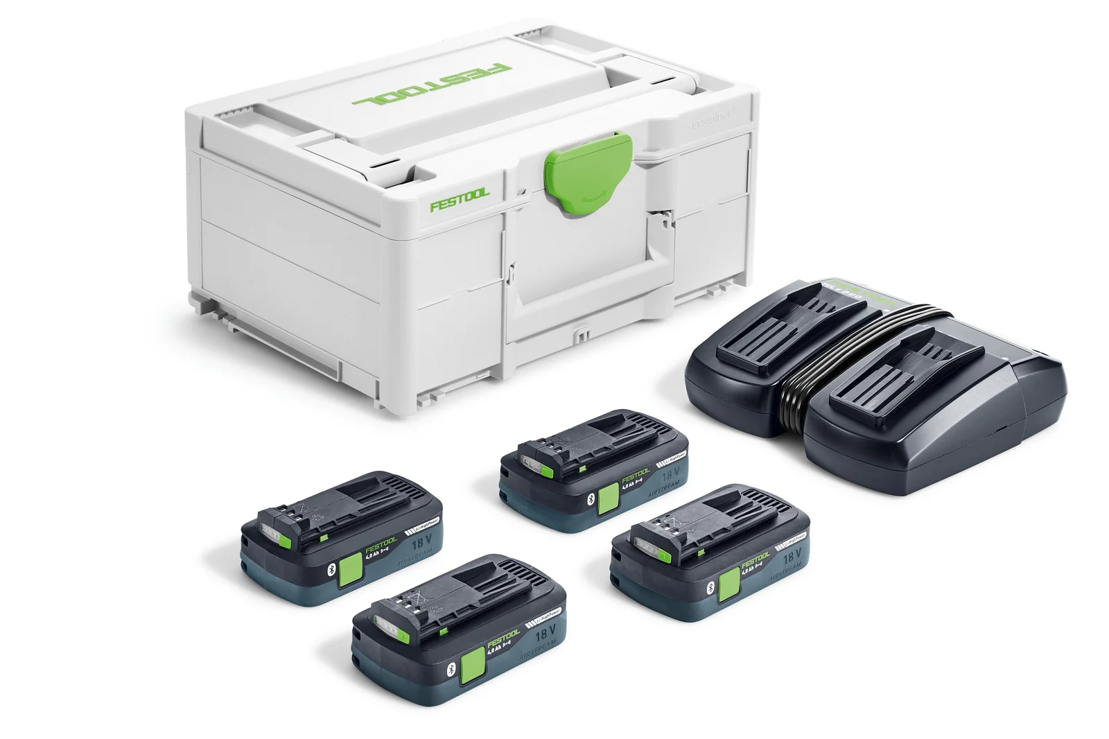 Festool Set de energie SYS 18V 4x4,0/TCL 6 DUO