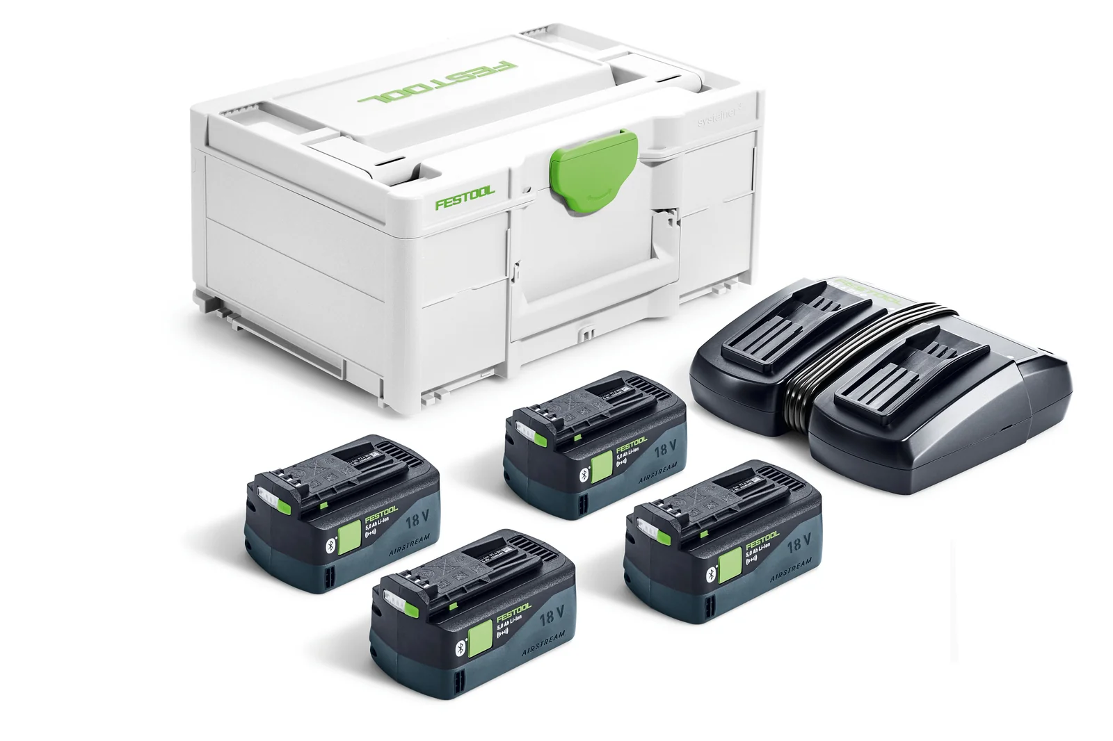 Festool Set de energie SYS 18V 4x5,0/TCL 6 DUO