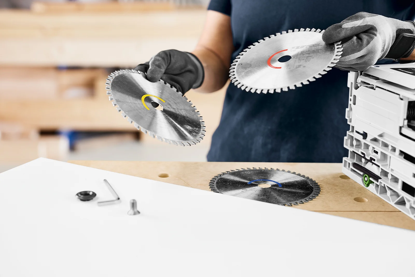 Festool Set de pânze de ferăstrău circular KSB-SORT/3 W/L/A 160x1,8 [4]