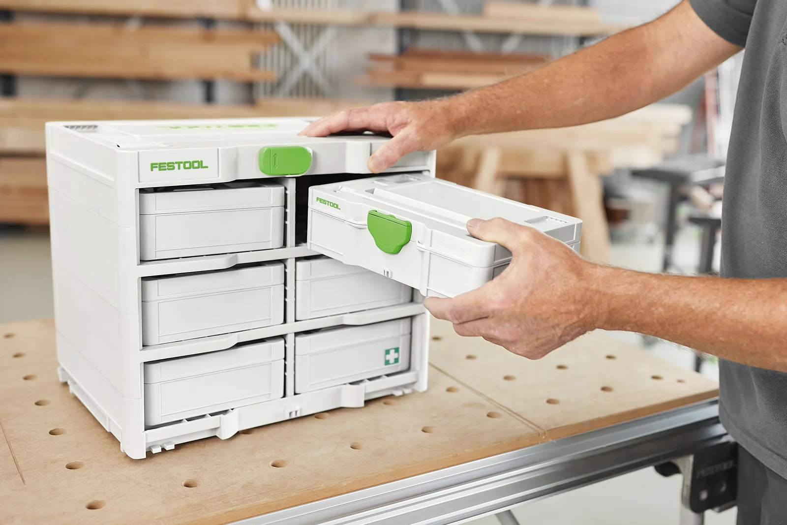 Festool Sistem de rafturi al organizatorului Systainer³ SYS3-RK/6 M 337-Set [4]