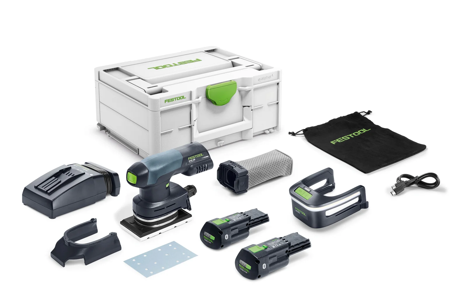 Slefuitoare orbitale RUTSCHER - Festool Şlefuitor cu acumulatori RTSC 400 3,0 I-Plus