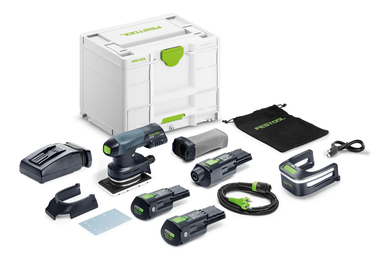Slefuitoare orbitale RUTSCHER - Festool Şlefuitor cu acumulatori RTSC 400 3,0 I-Set