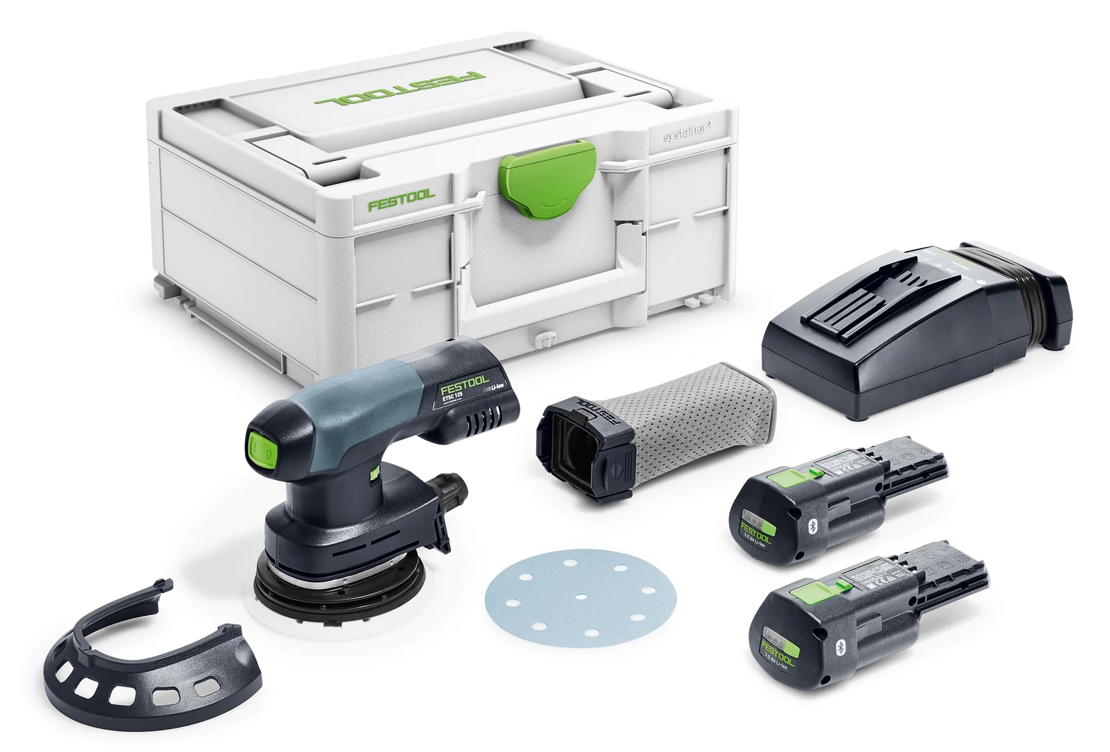 Festool Şlefuitor cu excentric cu acumulatori ETSC 125 3,0 I-Plus