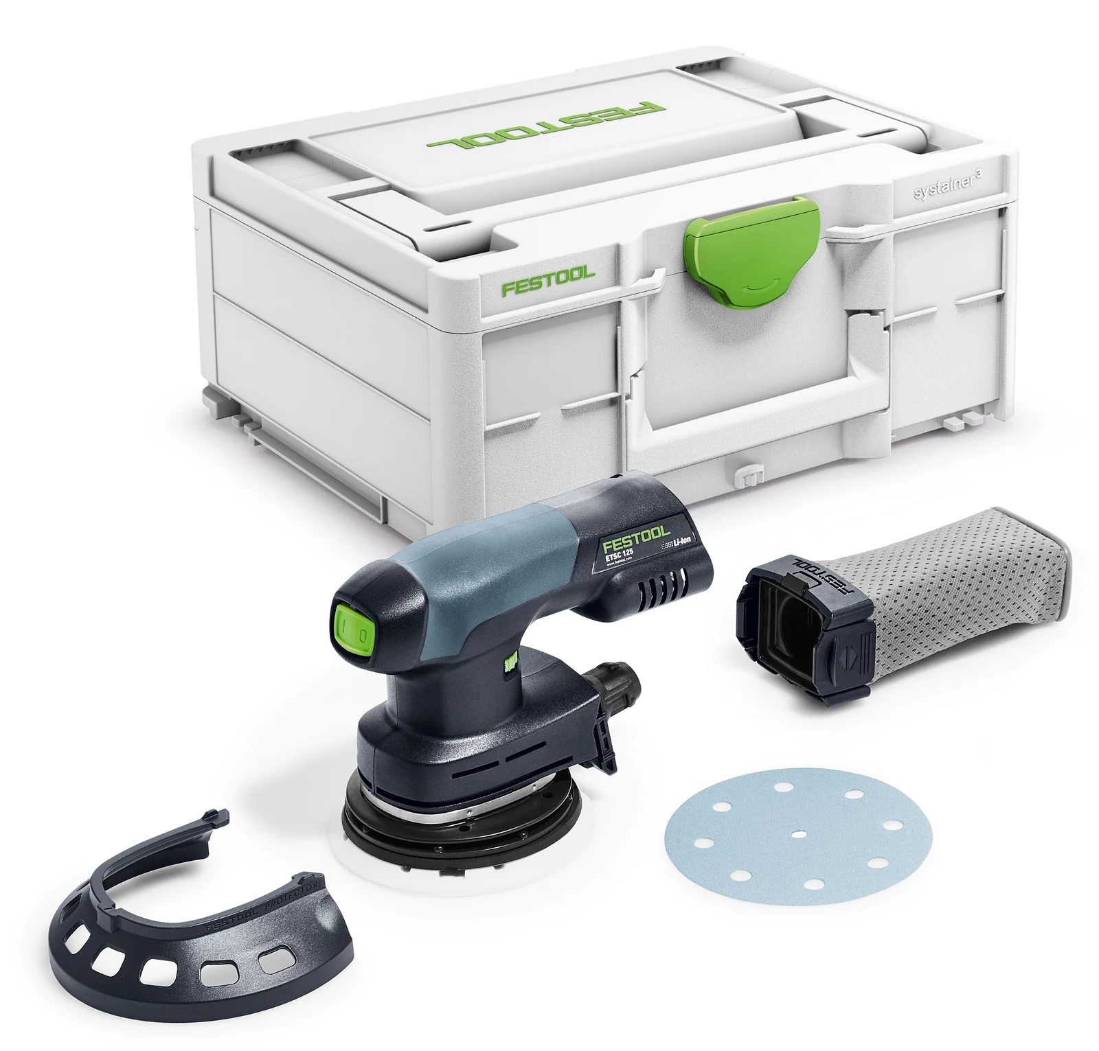 Festool Şlefuitor cu excentric cu acumulatori ETSC 125-Basic