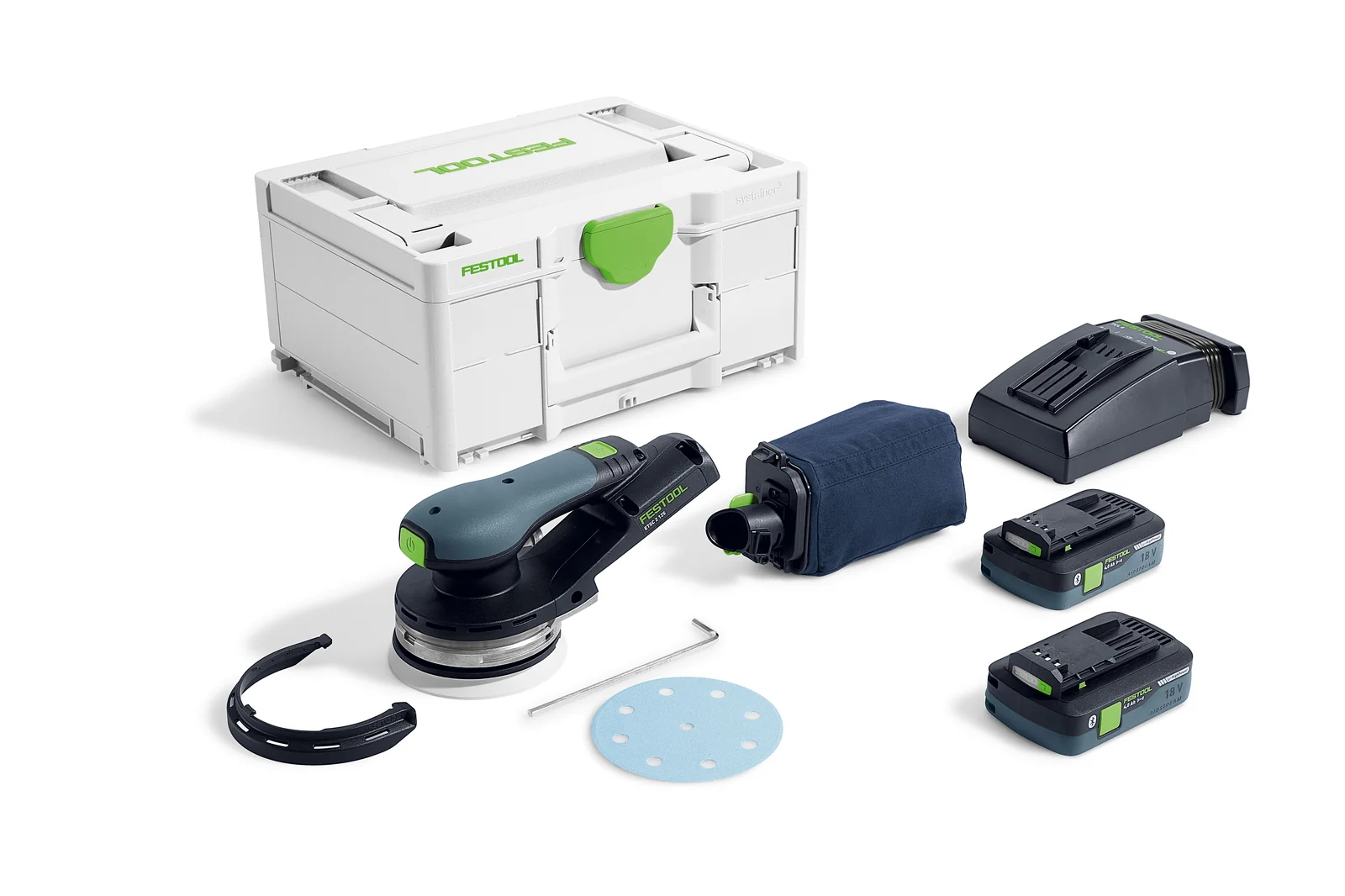Festool Şlefuitor cu excentric cu acumulatori ETSC 2 125 4,0 I-Plus