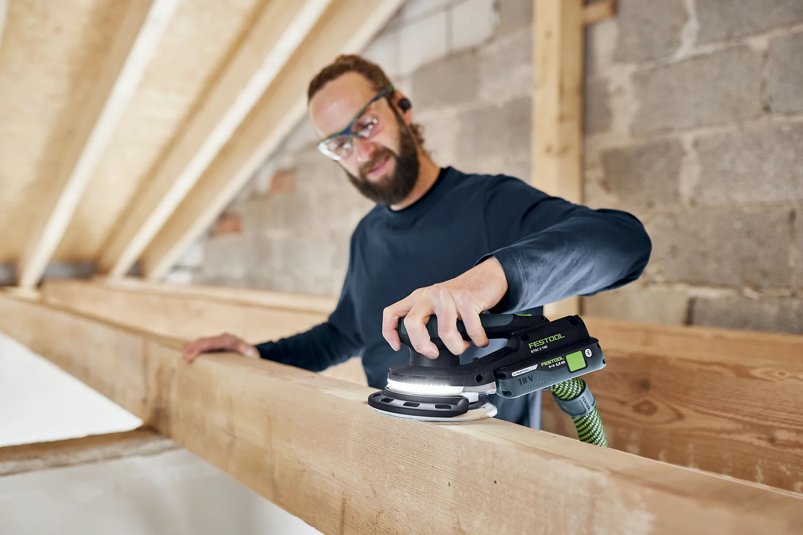 Festool Şlefuitor cu excentric cu acumulatori ETSC 2 150-Basic [2]