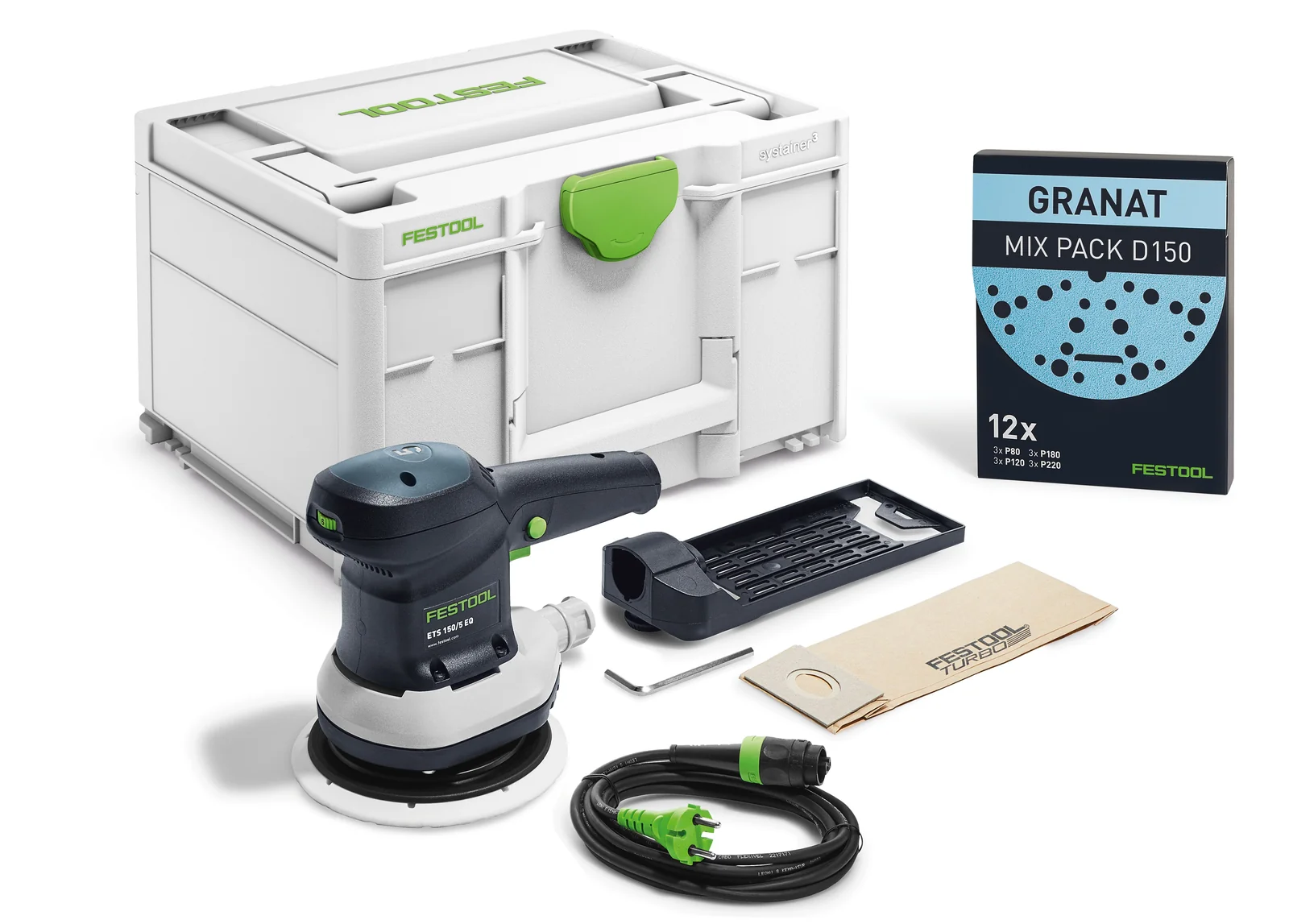 Festool Slefuitor cu excentric ETS 150/5 EQ-Plus