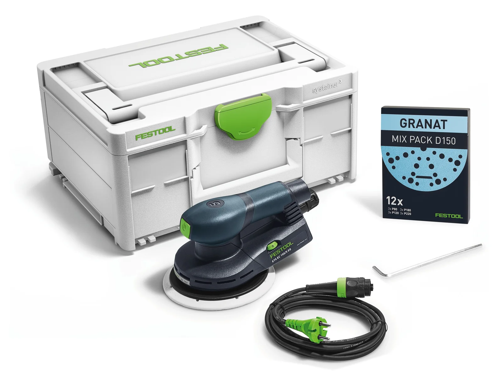Festool Slefuitor cu excentric ETS EC 150/5 EQ-Plus