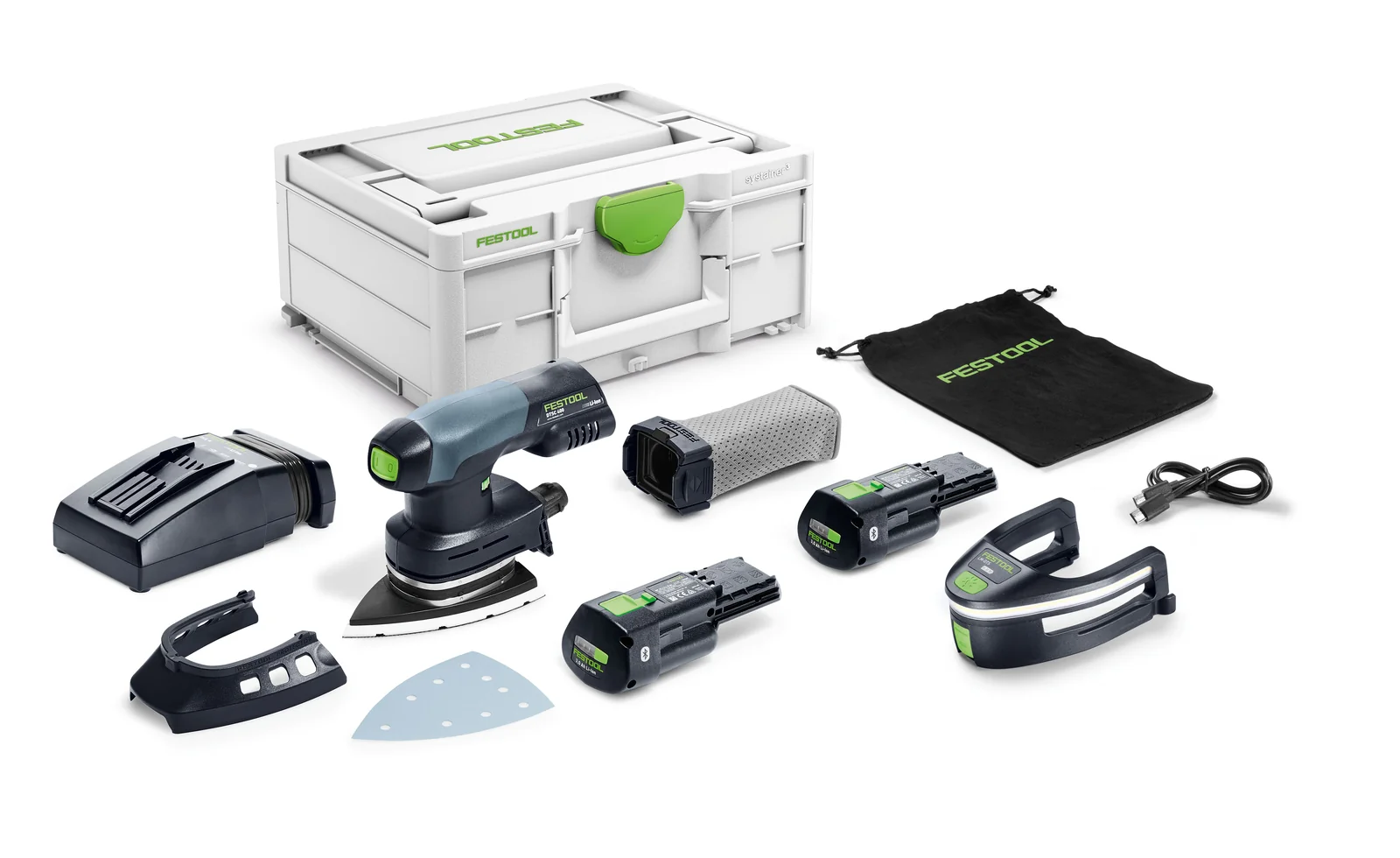 Slefuitoare Delta - Festool Şlefuitor Delta cu acumulatori DTSC 400 3,0 I-Plus
