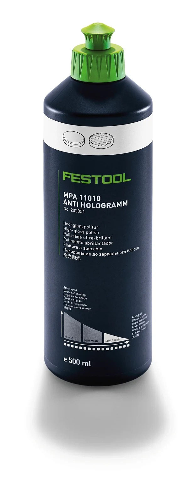 Festool Solutie de polisare MPA 11010 WH/0,5L