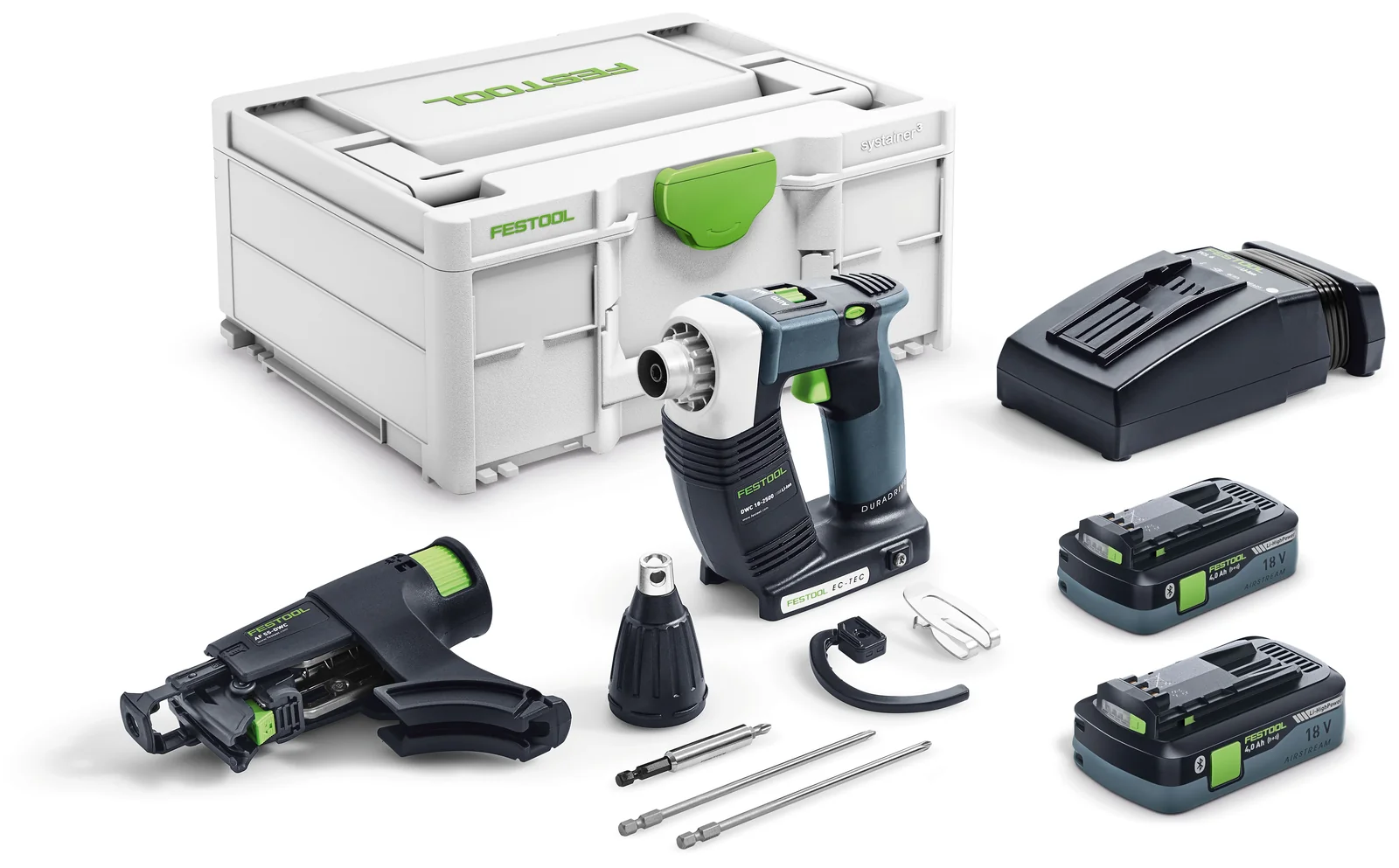 Festool Surubelnita cu acumulator pentru constructii DURADRIVE DWC 18-2500 HPC 4,0 I-Plus