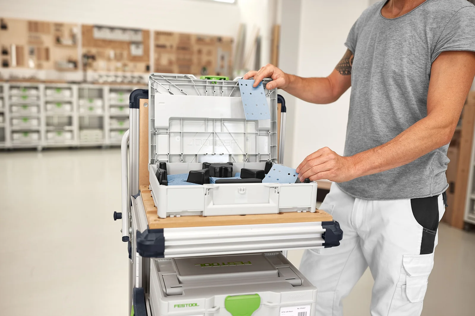 Festool Systainer³ pentru materiale abrazive Granat 80x133 GR SYS [2]