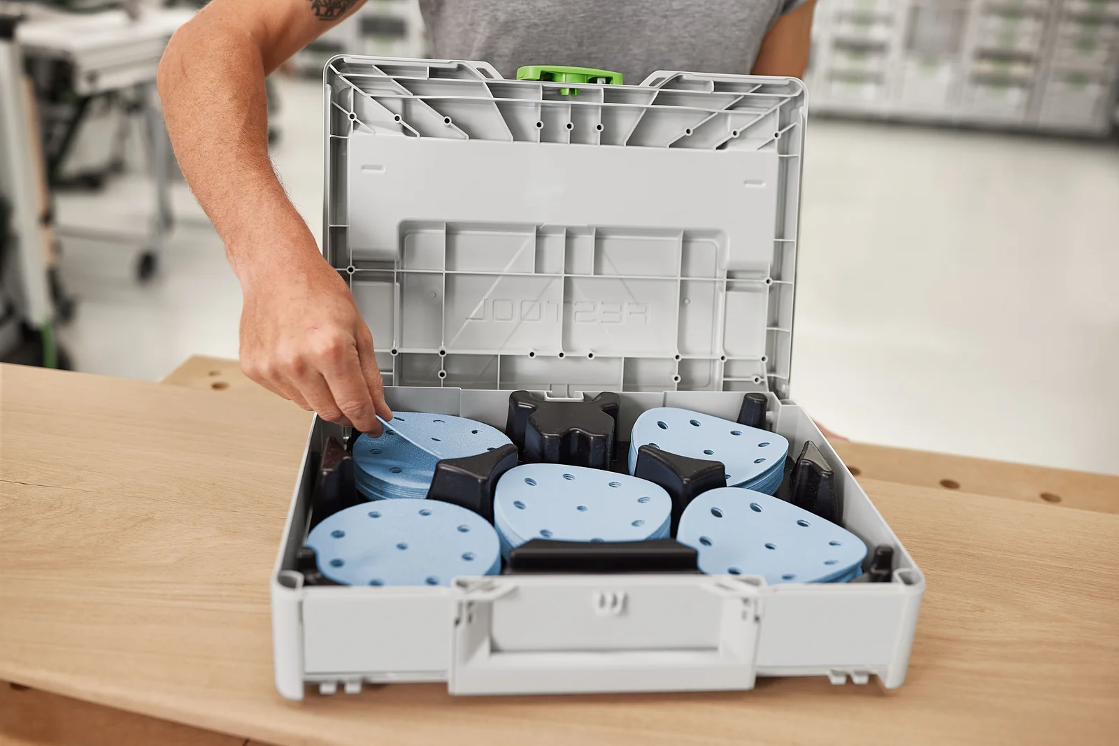 Festool Systainer³ pentru materiale abrazive Granat D125 GR SYS [1]