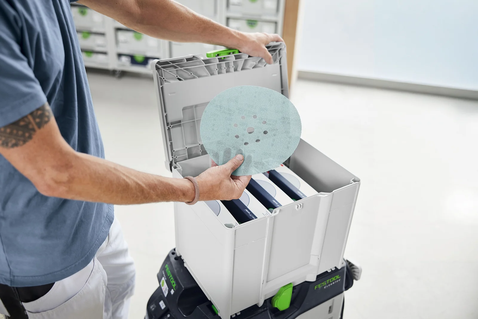 Festool Systainer³ pentru materiale abrazive Granat Net D225 GR NET SYS [5]