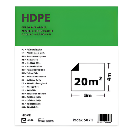 Folie de mascare HDPE 4x5m