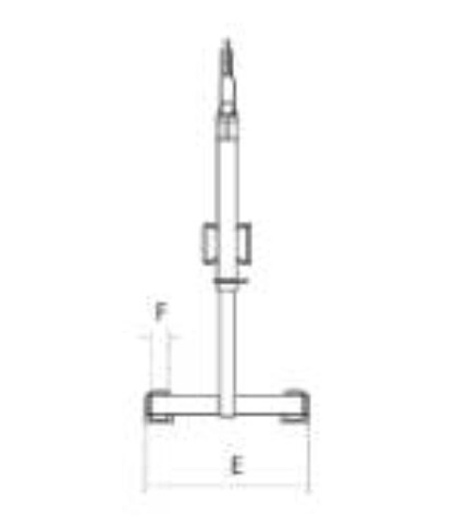 Furca pentru macara inaltime variabila, reglare automata a centrului de greutate UNIMEC FG19M20R [2]