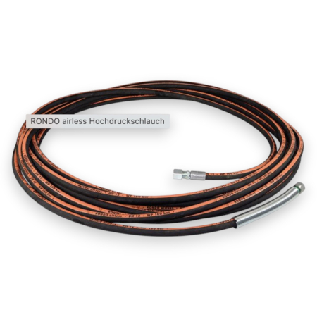 Piese pompe de glet si universale - Furtun PFT RONDO airless DN12. 20 m. Racorduri 1/2" FE. 160 bar