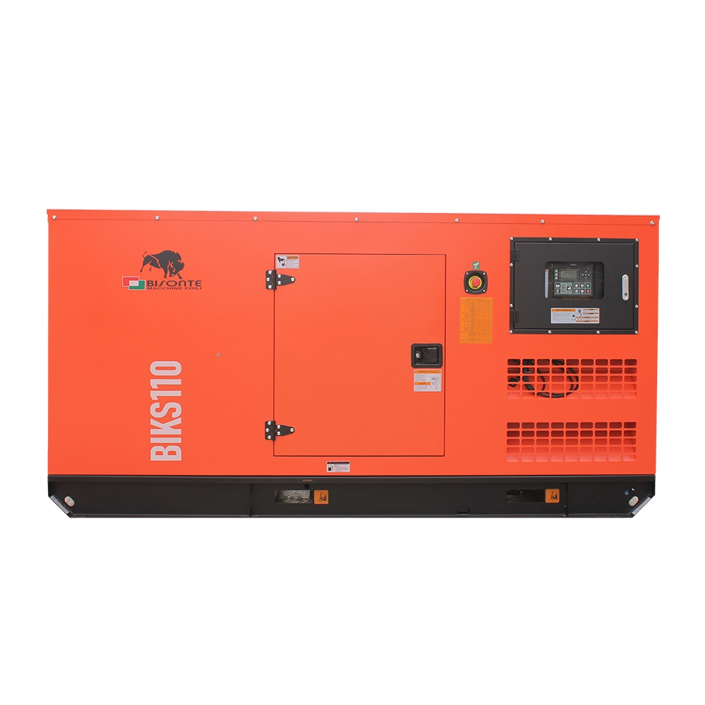  100kw - Generator de curent Bisonte BIKS110, insonorizat, Pmax=110kVA 400V ATS inclus