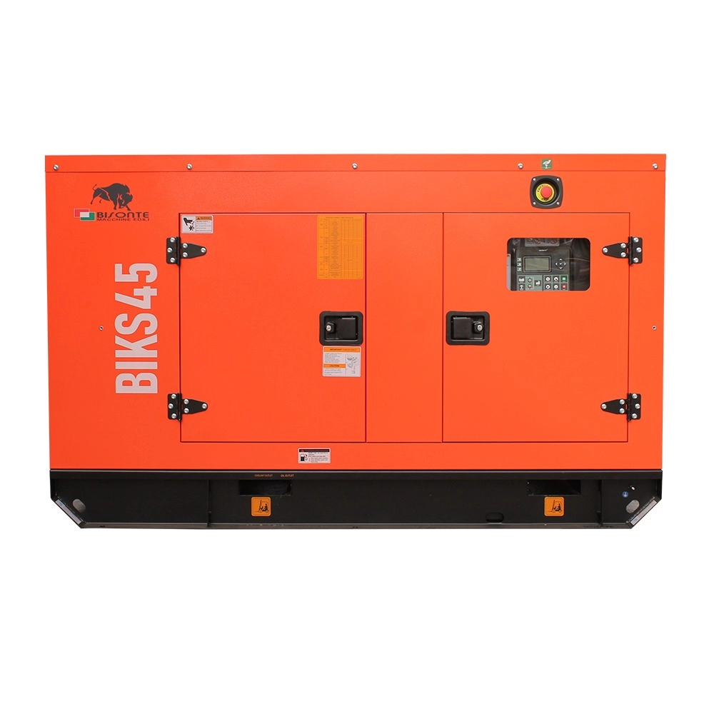 Generatoare de curent insonorizate <100kw - Generator de curent Bisonte BIKS45, insonorizat, Putere maxima 44kVA 400V ATS inclus