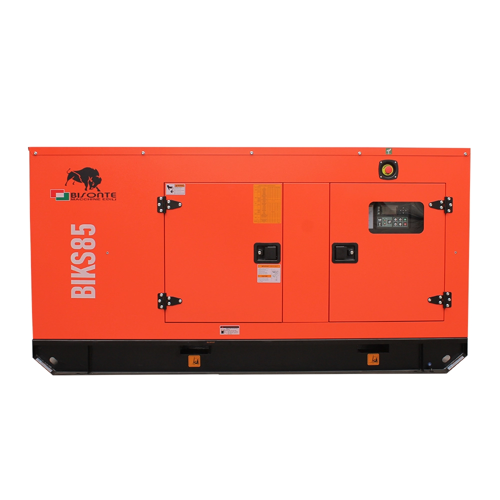 Generatoare de curent insonorizate <100kw - Generator de curent Bisonte BIKS85, insonorizat, Putere maxima 82.5kVA 400V ATS inclus