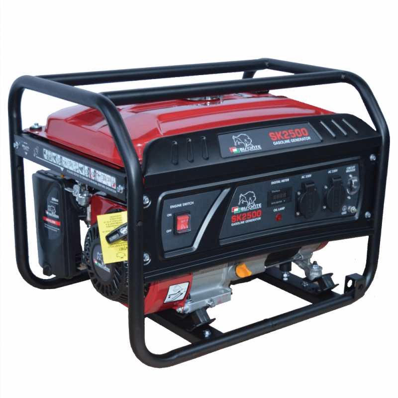 Generatoare de curent open 230-380v - Generator de curent BISONTE SK2500 putere maxima 2,2 kW 230V