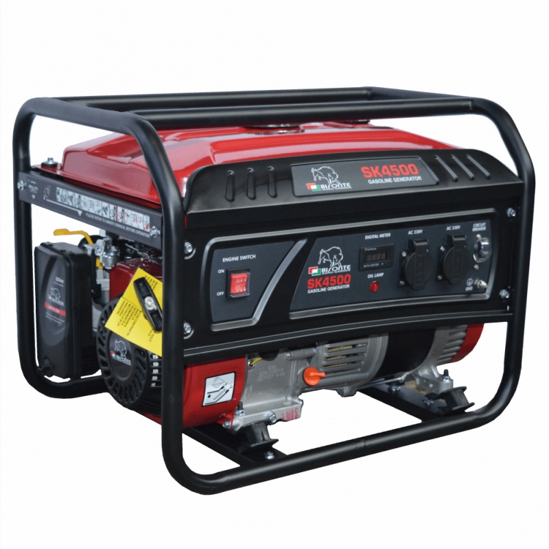 Generatoare de curent open 230-380v - Generator de curent BISONTE SK4500 putere maxima 3,8 kW 230V
