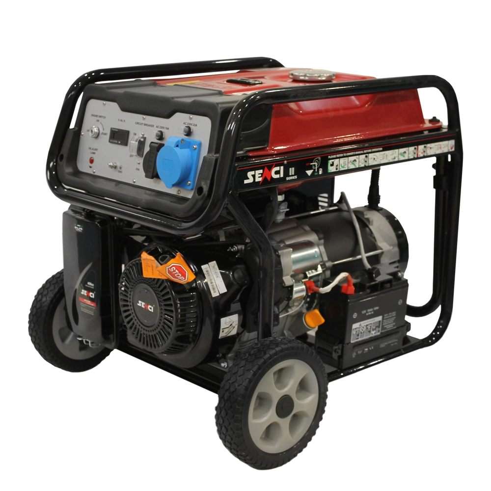 Generatoare de curent open 230-380v - Generator de curent SENCI SC10000E TOP putere maxima 8,5 kW 230V pornire electrica