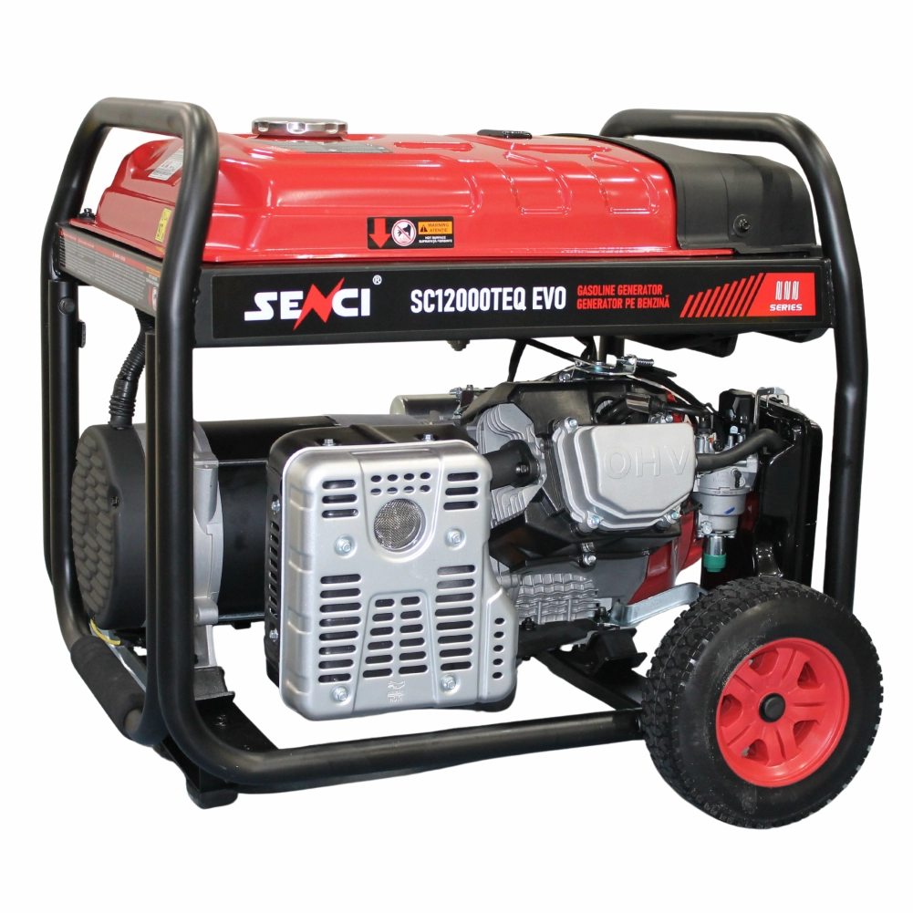 Generator de curent SENCI SC12000TEQ EVO P.max=9.5kW 230V/400V, roti si manere incluse [5]