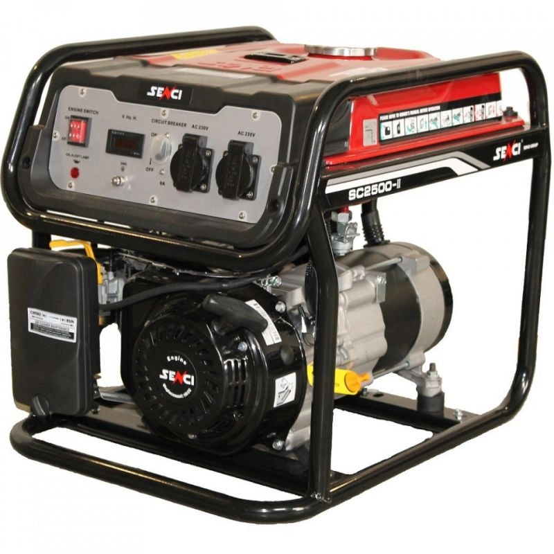 Generatoare de curent open 230-380v - Generator de curent SENCI SC2500 TOP putere maxima 2,2 kW 230V