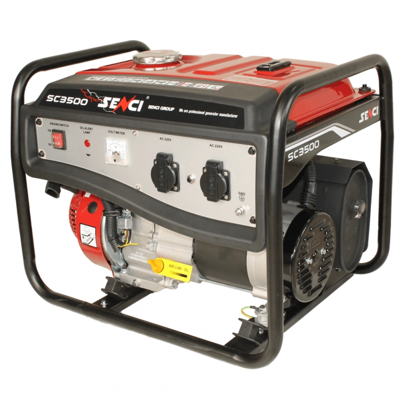 Generator de curent SENCI SC3500E-LITE putere maxima 3.0 kW 230V pornire electrica [1]