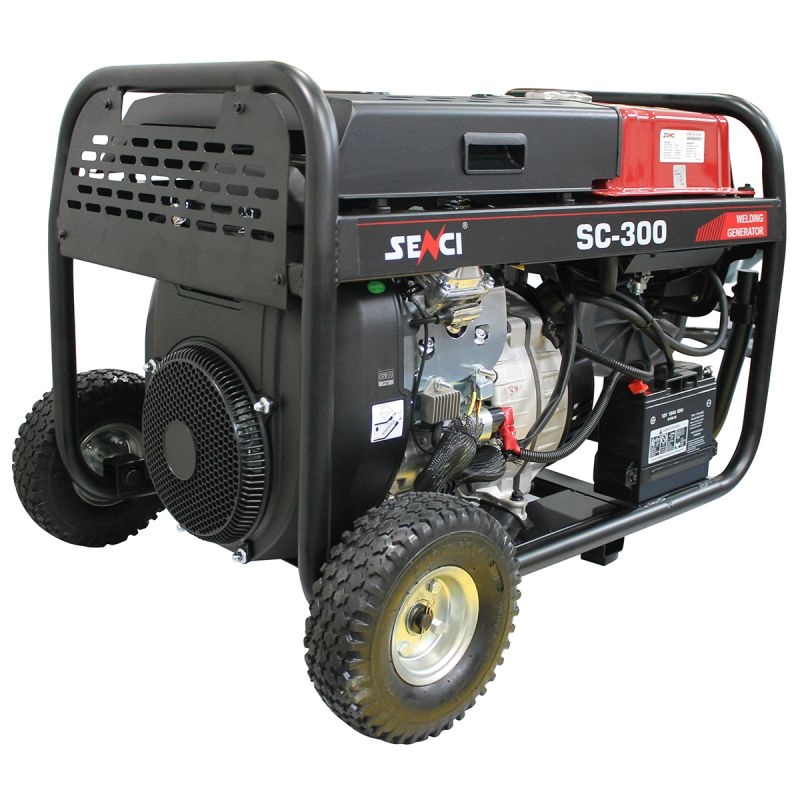 Generator de curent si sudura SENCI SC-300 putere maxima 3.5kW 230V curent sudura 300A DE [3]