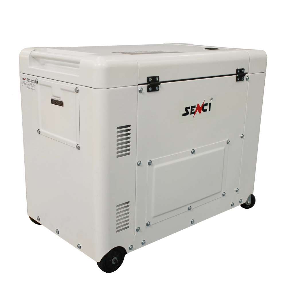 Generator insonorizat diesel SENCI SCDG-10000SE TEQ Pmax 9.4kVA 230V/400V pregatire ATS inclusa [3]