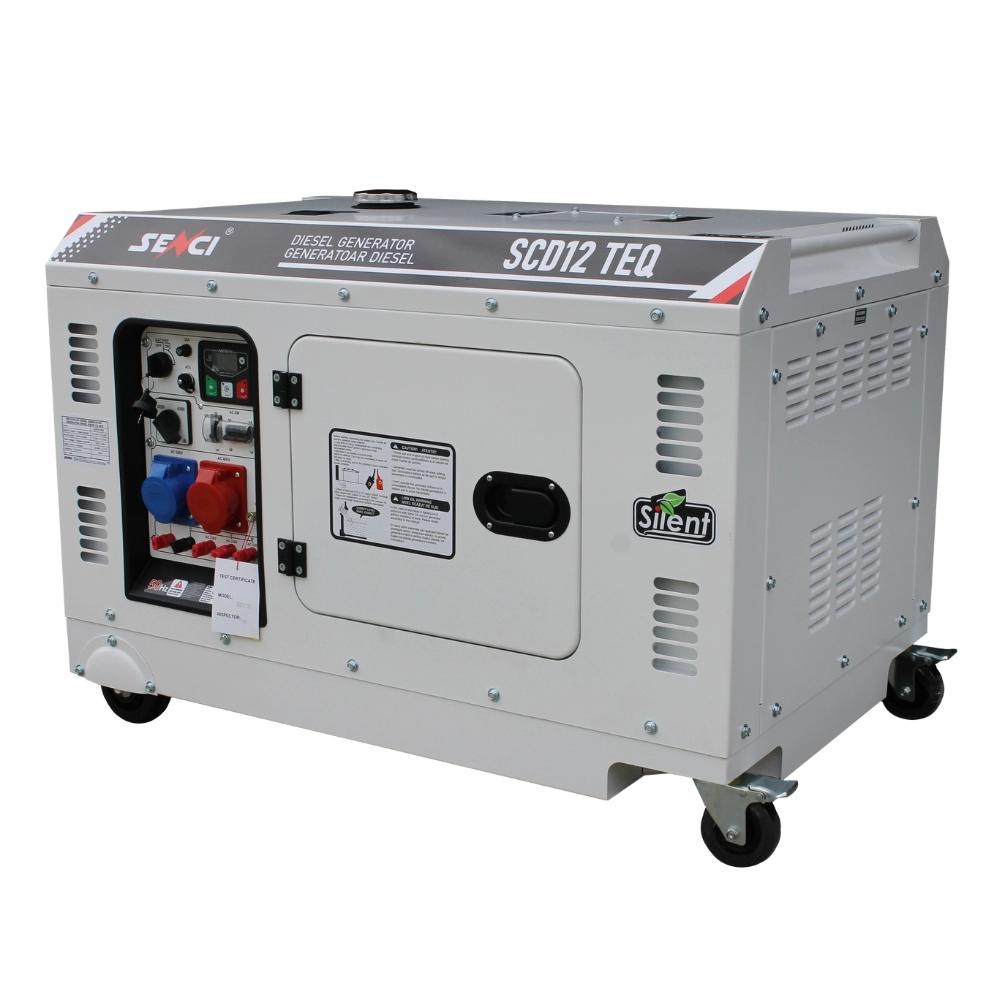 Generator insonorizat Senci SCD12 TEQ putere max 12,5kVA 230V/400V, Diesel, fara ATS [1]