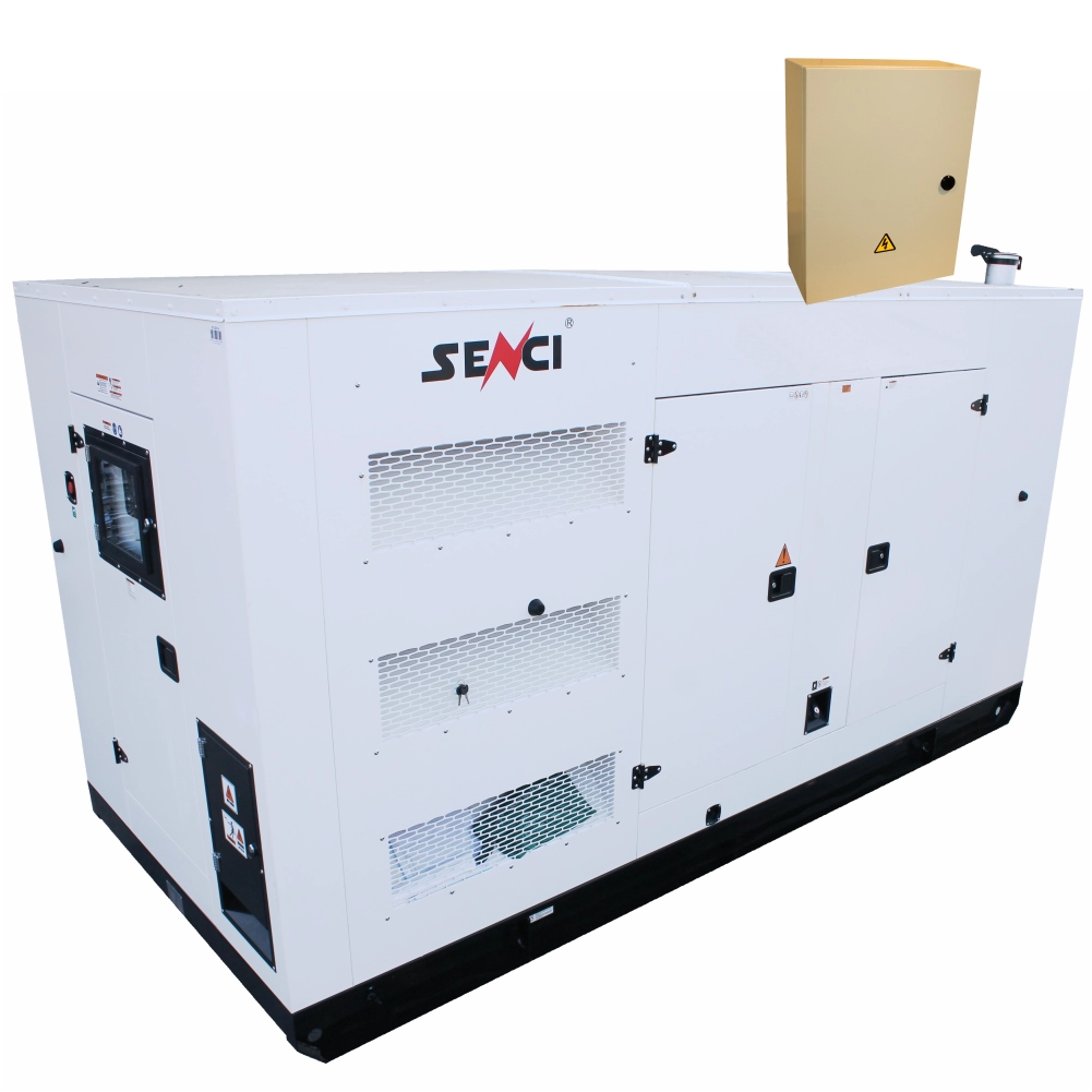  100kw - Generator insonorizat SENCI SCDE312i-YCS putere maxima 312 kVA 400V ATS inclus