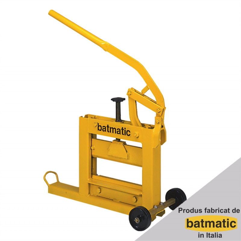 Ghilotine pentru pavaje si borduri - Ghilotina pentru prefabricate BATMATIC T41 lungime de taiere 410 mm