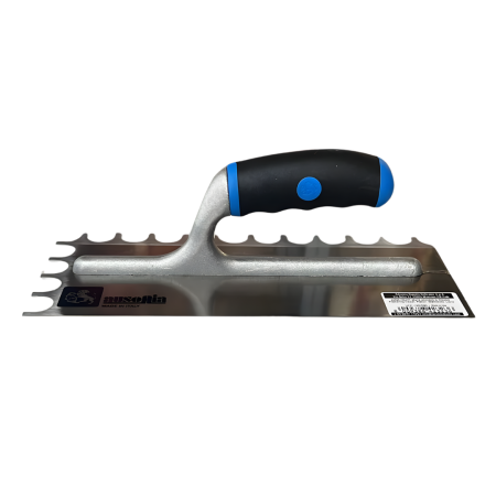 Gletiere, spacluri si mistri - Gletiera cu Dinti Fusion AUSONIA - Maner Deschis - 28x12 cm