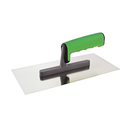 Produse - Gletiera Inox 27 cm cu Maner Cauciuc si Lama 0.65 mm