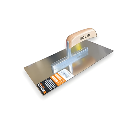Gletiera inox maner de lemn