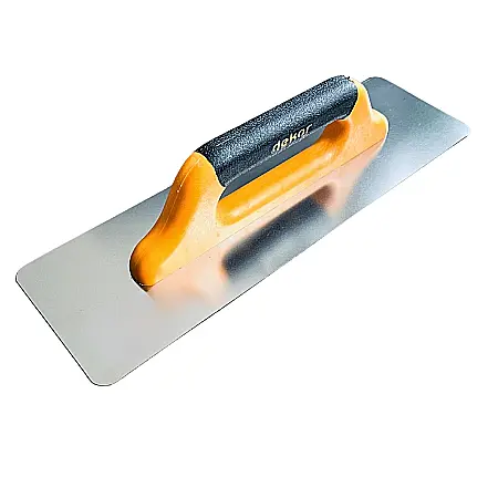 Gletiere, spacluri si mistri - Gletiera Inox DEKOR - Colturi Rotunjite - Maner Plastic - 40 cm