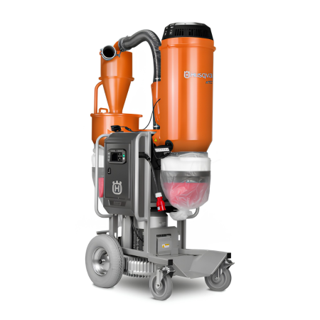 De capacitate mare - Husqvarna HTC D60 - Extractor de praf trifazic medie