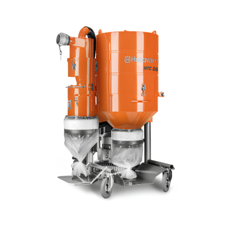 De capacitate mare - Husqvarna HTC D80 - Extractor de praf trifazic mare
