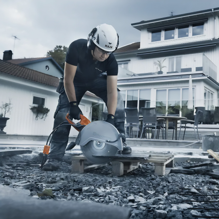 Husqvarna K 4000 - Motofierastrau electric cu Vac integrat [4]