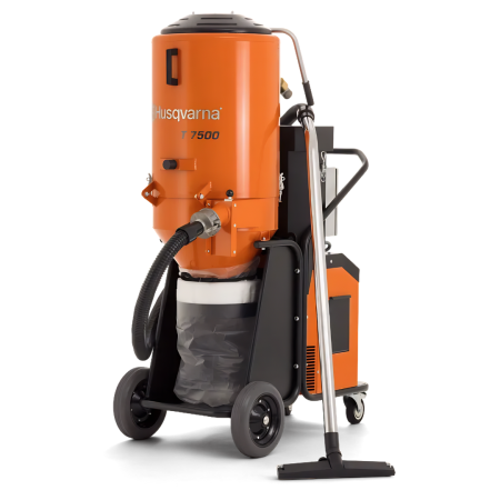 De capacitate mare - Husqvarna T 7500 - Extractor de praf trifazic